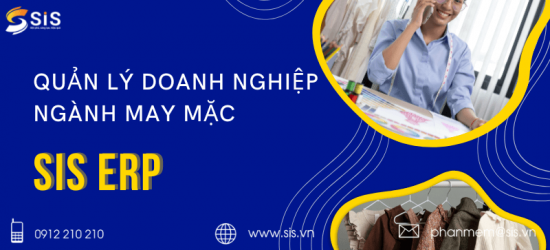 Phần mềm quản lý doanh nghiệp ngành may mặc