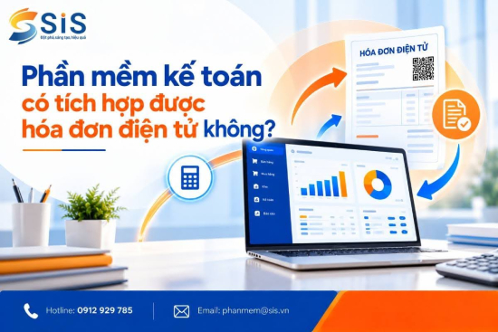Phần mềm kế toán có tích hợp được hóa đơn điện tử không?