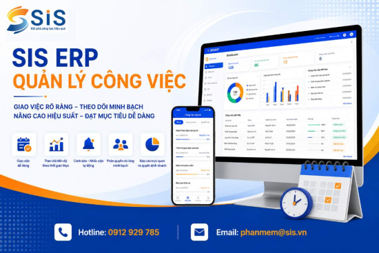 SIS ERP SME – Phần mềm Quản lý Công việc