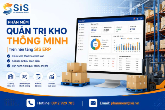 SIS ERP SME – Phần mềm Quản lý Mua hàng giúp doanh nghiệp tối ưu chi phí và chuẩn hóa quy trình
