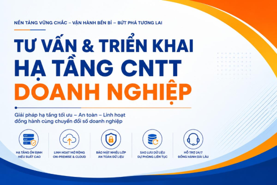 Tư vấn, cung cấp hạ tầng máy chủ doanh nghiệp