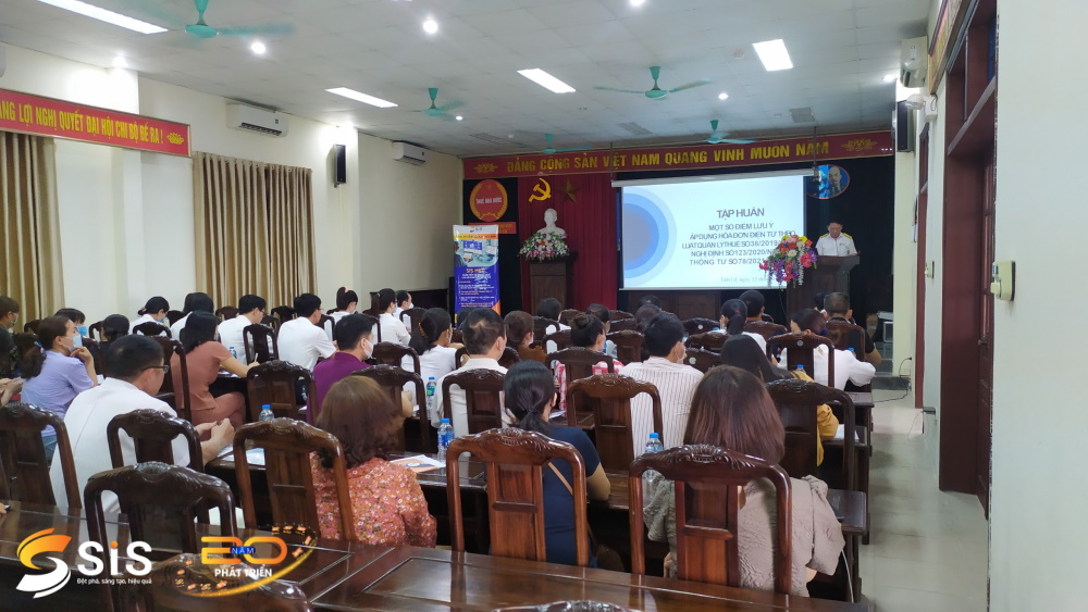Tập huấn Hộ Kinh doanh tại Chi cục Thuế Tiên Lữ, Hưng Yên